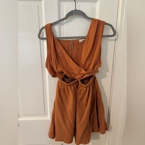 Promesa Rust Orange Romper